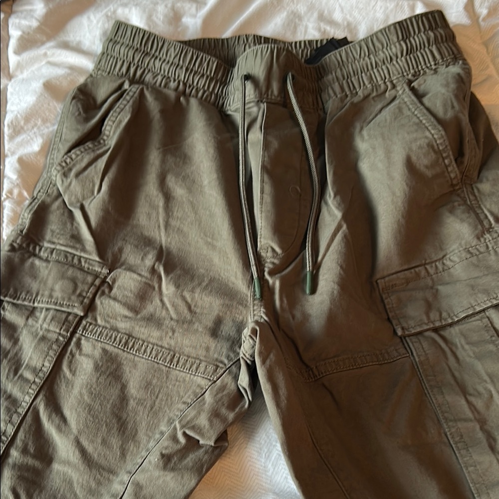 H&M Men's Khaki Cargo Pants
